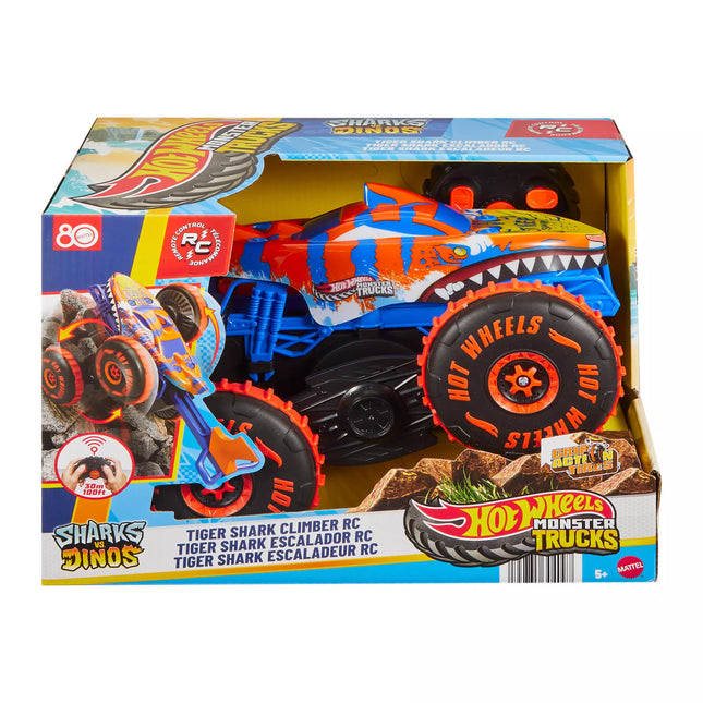 HOT WHEELS MONSTER TRUCKS RC Tiger Shark (JFR39)