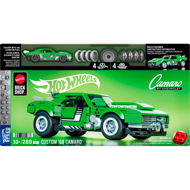 MATTEL BRICK SHOP HOT WHEELS Construction Set – Speed Camaro (JFT16)