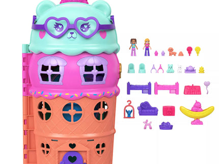 POLLY POCKET ICE CREAM HOUSE Playset (JFT91)