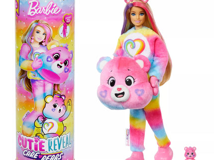 BARBIE CUTIE REVEAL CARE BEARS Set – Togetherness Bear (JFV60)