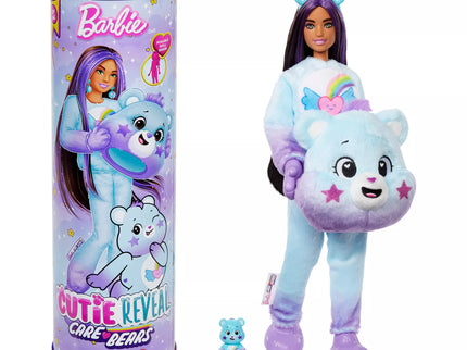 BARBIE CUTIE REVEAL CARE BEARS rinkinys – Dream Bright Bear (JFV61)