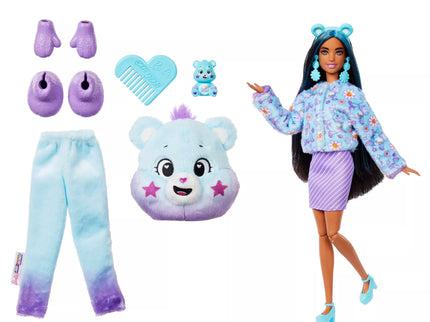 BARBIE CUTIE REVEAL CARE BEARS rinkinys – Dream Bright Bear (JFV61)