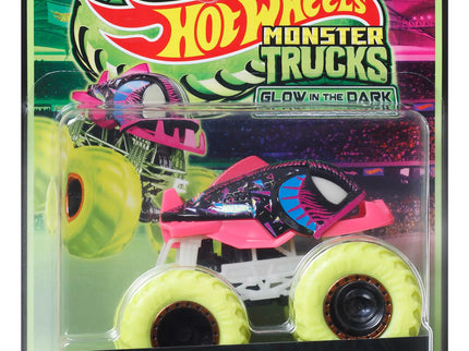 HOT WHEELS MONSTER TRUCKS Glows in the Dark Jeep (JFX08)