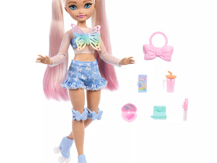 BARBIE DREAM BESTIES ROLLER SKATE doll – Malibu (JFX96)