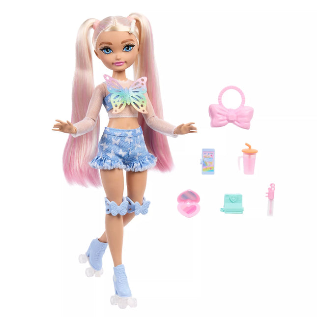 BARBIE DREAM BESTIES ROLLER SKATE doll – Malibu (JFX96)
