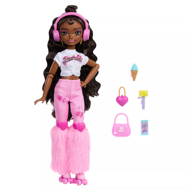 BARBIE DREAM BESTIES ROLLER SKATE doll – Brooklyn (JFX97)