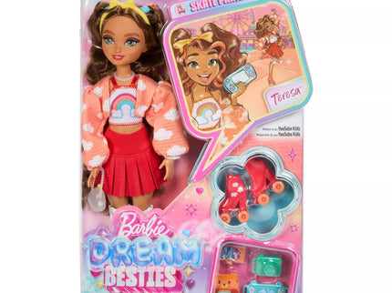 BARBIE DREAM BESTIES ROLLER SKATE doll – Teresa (JFX98)