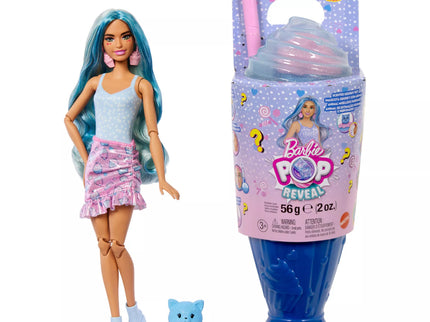 BARBIE POP REVEAL rinkinys – Blue Hair, Sweet Tears serija (JFY61)