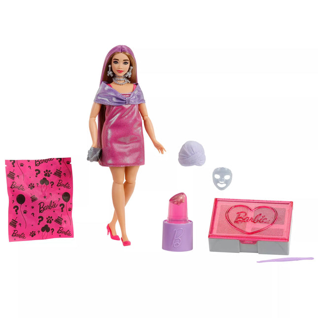 BARBIE PARTY UNBOXED REVEAL set – Curvy (JFY67)