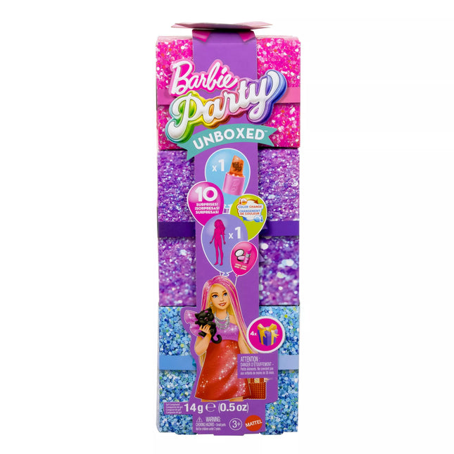 BARBIE PARTY UNBOXED REVEAL Set – Original (JFY68)