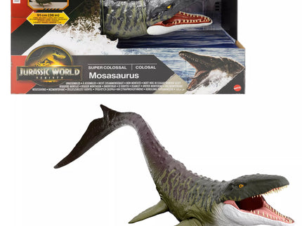 JURASSIC WORLD milžiniška figūrėlė – Super Colossal Mosa (JGB51)