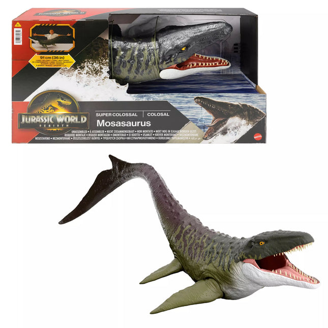 JURASSIC WORLD Giant Figure – Super Colossal Mosa (JGB51)