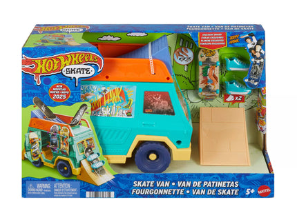 HOT WHEELS Skateboarder Van Playset, Inspired by Tony Hawk (JGG91)
