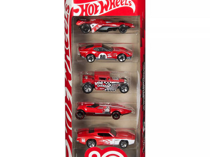 HOT WHEELS penkių automodeliukų rinkinys Mattel 80 (JGK08)