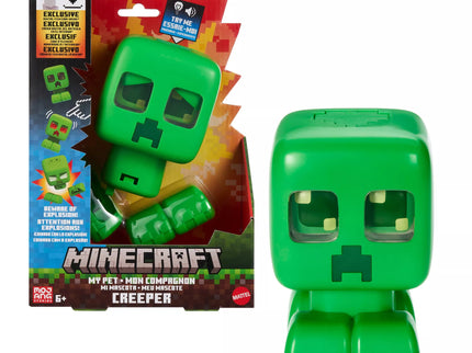 MINECRAFT interaktyvi figūrėlė – My Pet Creeper (JGX49)