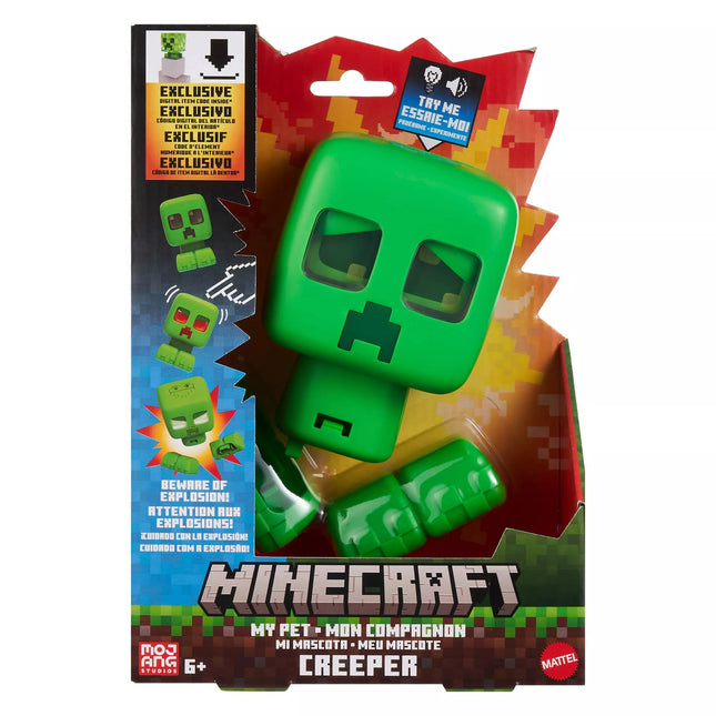 MINECRAFT interactive figure – My Pet Creeper (JGX49)