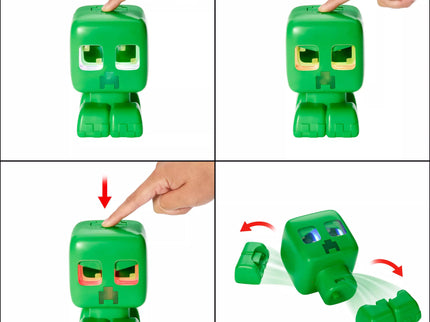 MINECRAFT interaktyvi figūrėlė – My Pet Creeper (JGX49)