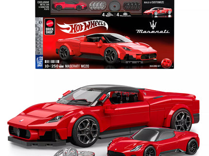 MATTEL BRICK SHOP HOT WHEELS Constructor - Speed ​​Maserati (JFR90)