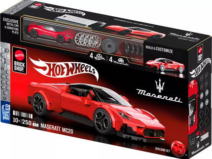 MATTEL BRICK SHOP HOT WHEELS Constructor - Speed ​​Maserati (JFR90)