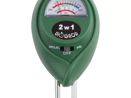 2-in-1 dirvožemio matuoklis