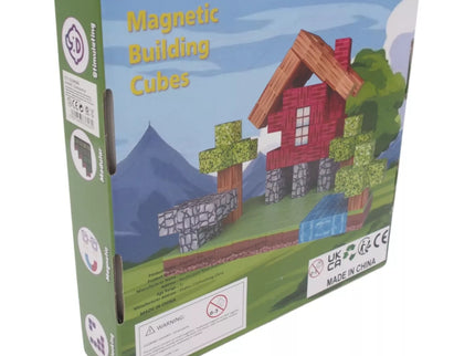 200 magnetinių kubelių rinkinys