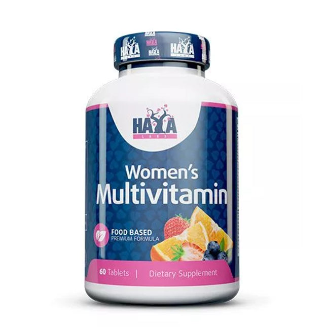 Food Based Women's Multi 60 tabs. Haya Labs (Vitamins for Women)
