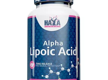 Haya Labs Alpha Lipoic Acid (Alfa lipoinė rūgštis) 60 tabl.