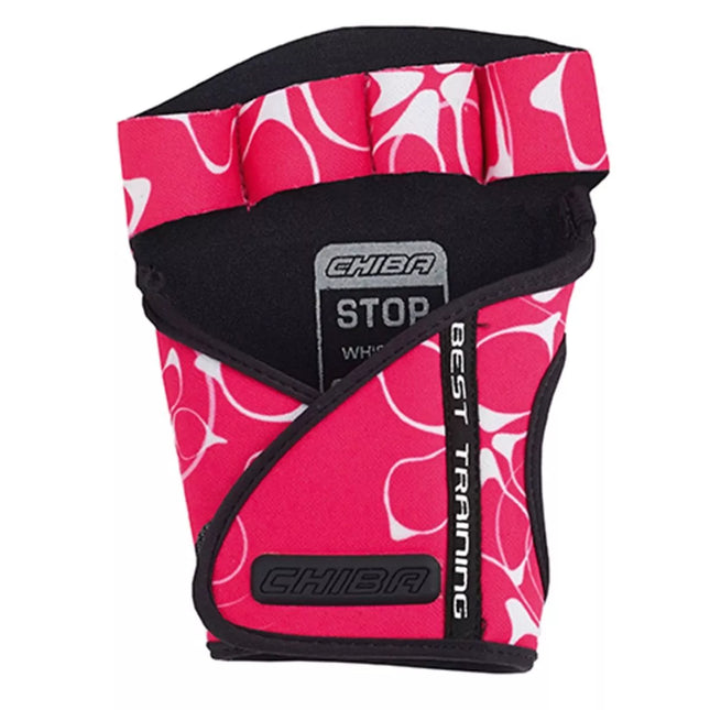 Chiba Lady Motivation Gloves 40936 (Pink/White/Black)