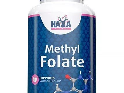 Haya Labs Methyl Folate (Metilo folatas) 120 tabl.