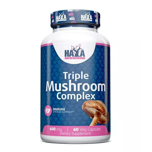 Haya Labs Triple Mushroom Complex 60 Capsules