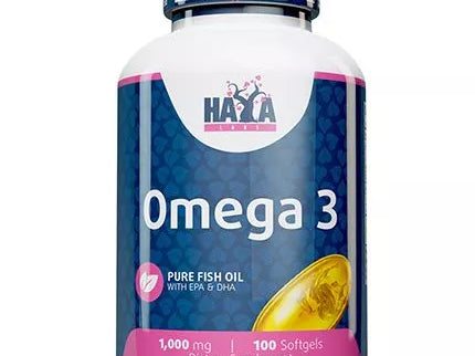 Haya Labs Omega 3 100 capsules (Fish oil)