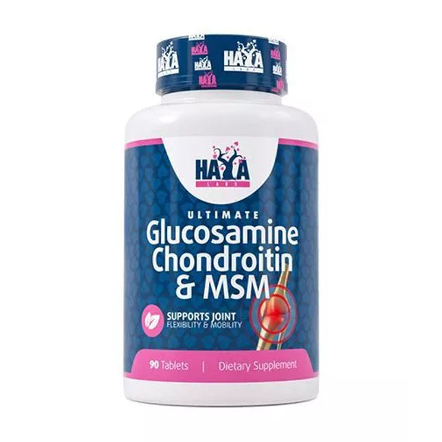 Haya Labs Glucosamine Chondroitin & MSM  90 tabl.