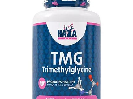 Haya Labs TMG (Trimetilglicinas (bevand. betainas)) 100 tabl.