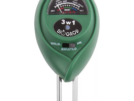 3in1 dirvožemio matuoklis
