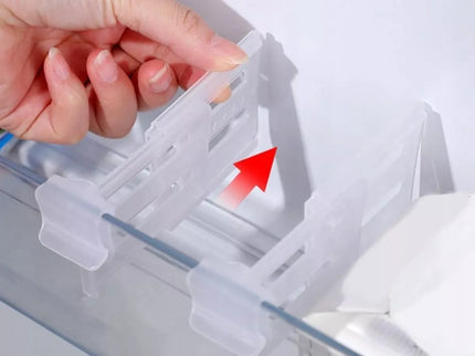 4 skyrelių rinkinys šaldytuvui