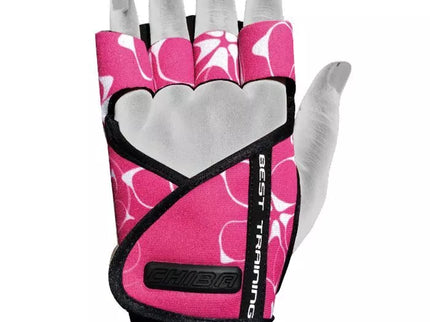 Chiba Lady Motivation Gloves 40936 (Pink/White/Black) pirštinės
