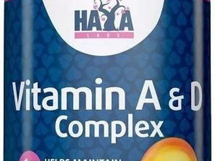 Haya Labs Vitamin A & D Complex 100 capsules