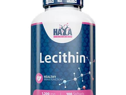 Haya Labs Lecithin 100 kaps. (Lecitinas)