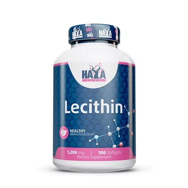 Haya Labs Lecithin 100 kaps. (Lecitinas)
