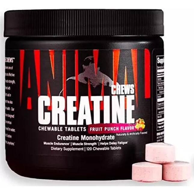 Universal Animal Creatine Chews 120 tablets