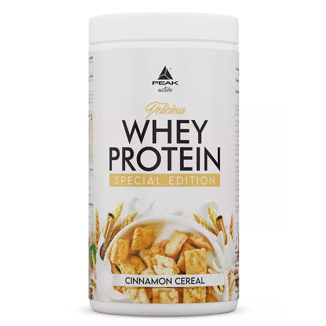 Peak Delicious Whey Protein Cinnamon Cereal 450g.