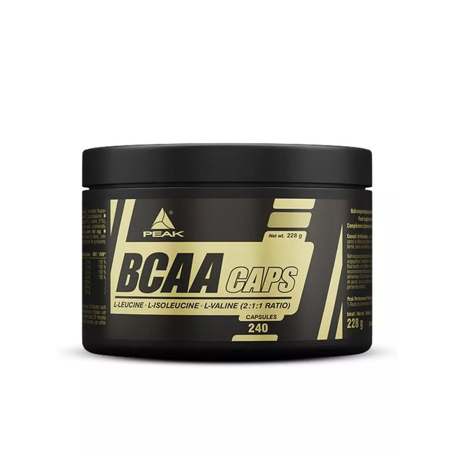 Peak BCAA CAPS 240 Capsules
