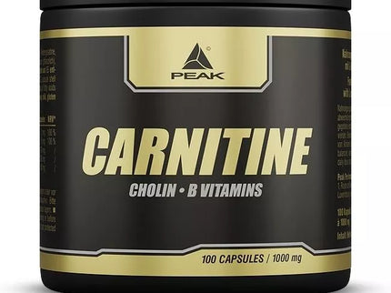 Peak Carnitine 100 caps.