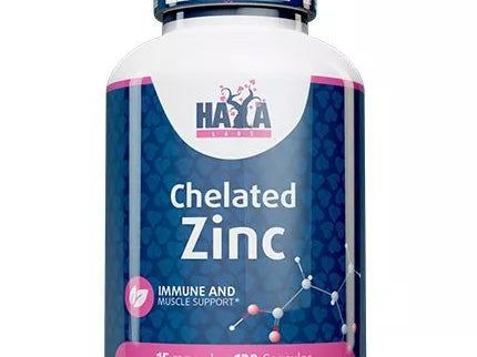 Haya Labs Zinc (cinko aspartatas) 120 kaps.