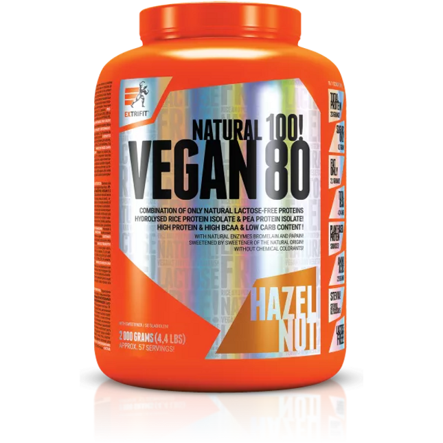 Extrifit Natural 100! Vegan 80 2000g