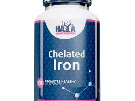 Haya Labs Iron (geležies bisglicinatas) 90 kaps.