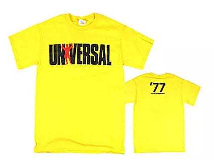 Universal Logo T-shirt (yellow)