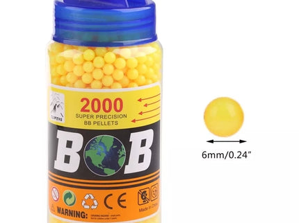 6 mm BB plastikinės kulkos - šratai 2000vnt.