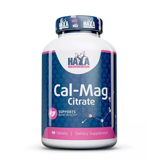 Haya Labs Cal - Mag Citrate (Calcium and Magnesium) 90 tablets