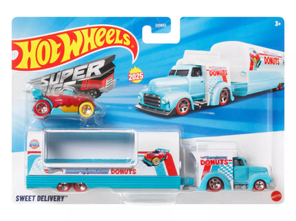 HOT WHEELS Transporter and Toy Car Set (BDW51)